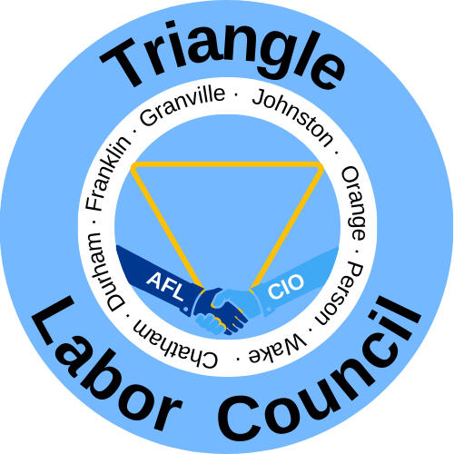 The Triangle Labor Council's Logo.